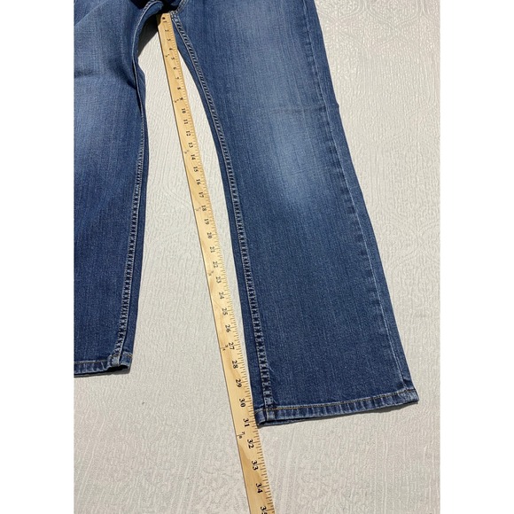 Levi's 559 Relaxed Straight Leg Jeans Men's‎ 36×32 Medium Wash Denim Whiskers - Picture 7 of 9